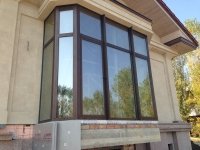 Панорамное остекление балконов профиль kbe от компании alver.