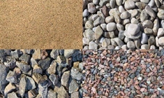 Сыпучие материалы - песок, щебень, гравий, гипс