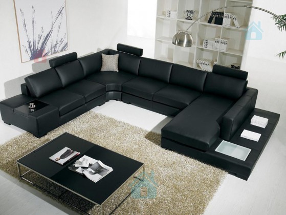 Наборы мягкой мебели: Угловой диван BLACK NERO