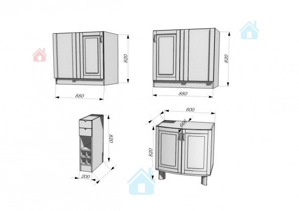 Столешницы для кухни: РАСПРОДАЖА модульных шкафов !!! 