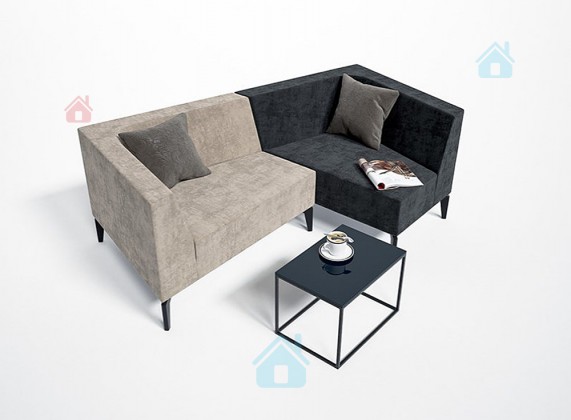 Наборы мягкой мебели: Диван из модулей Side by Side 02