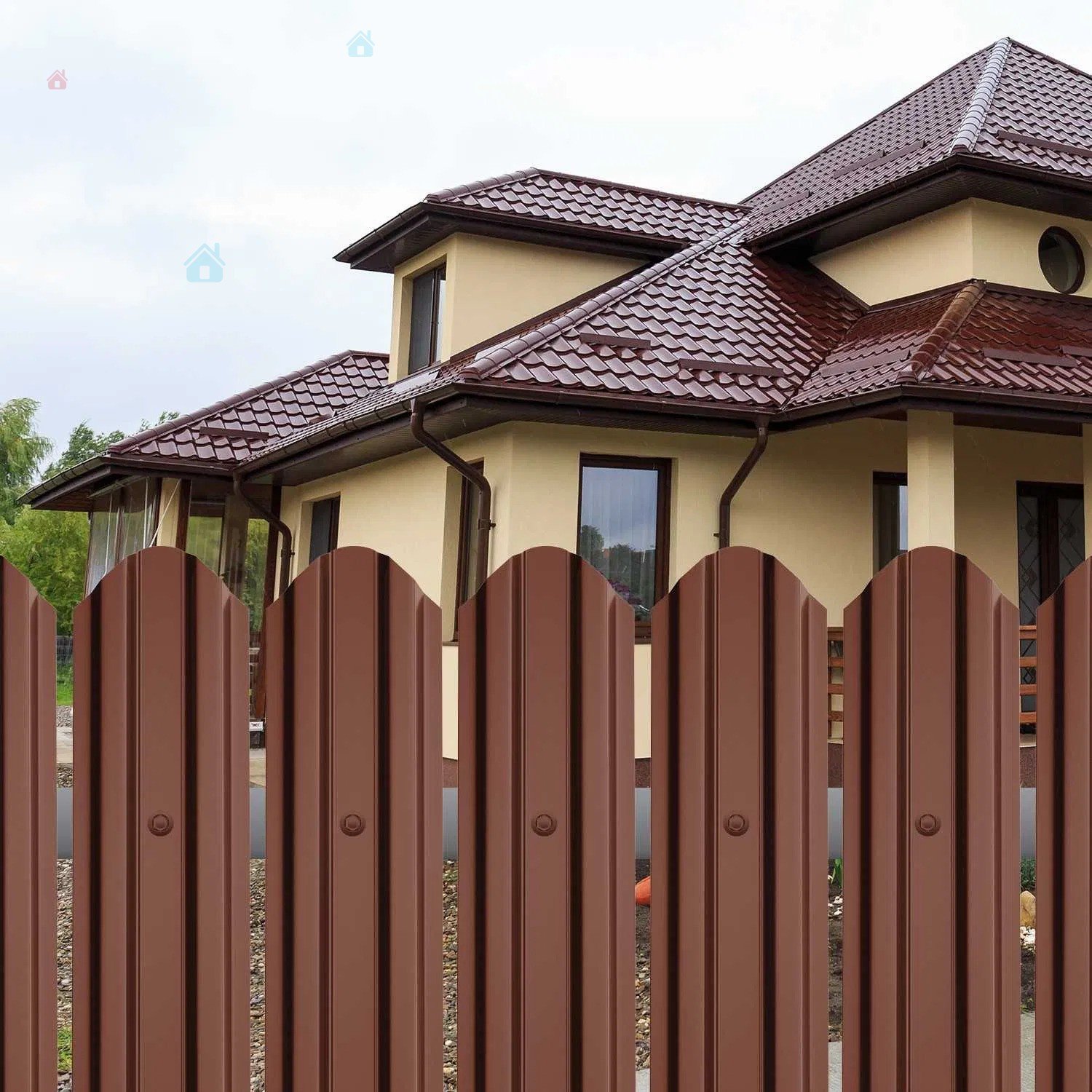 Профнастил с фигурным рисунком от компании BOGOS INDUSTRY GROUP S.R.L в ...