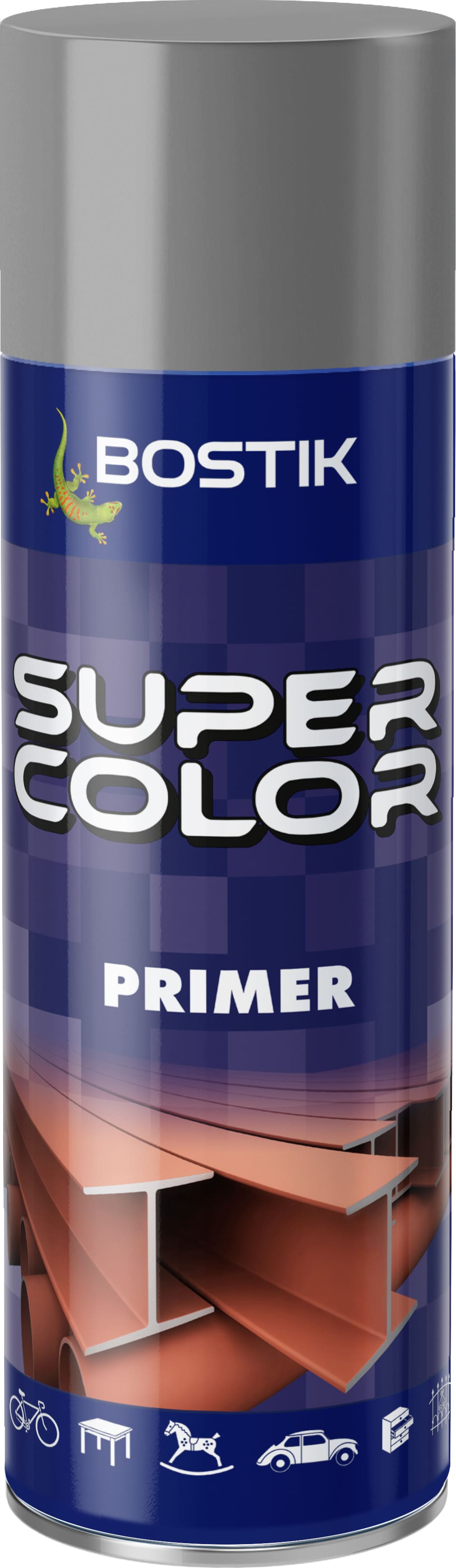 Primer SUPER COLOR SPRAY SC PRIMER BOSTIK 400ml de la compania BOSTIK SRL în Chișinău și în Moldova